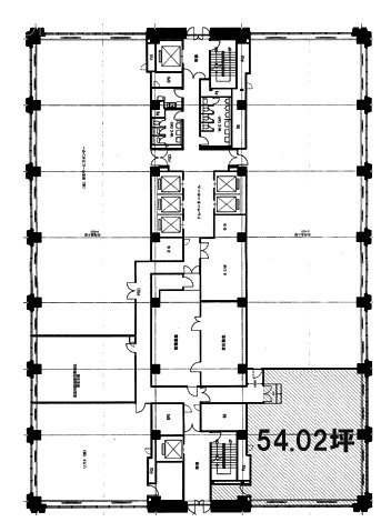 有楽町電気ビル北館14F 間取り図