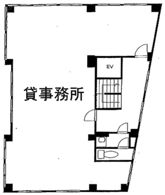 天野マンション201 間取り図