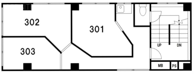1-8-15ビル303 間取り図