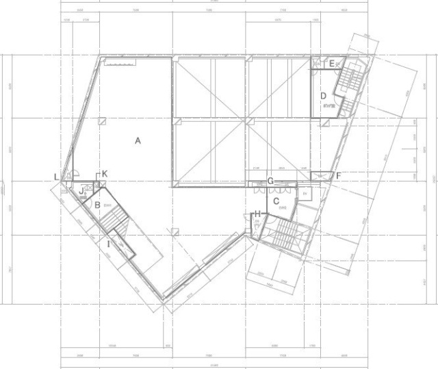 Crobis立川B1F 間取り図