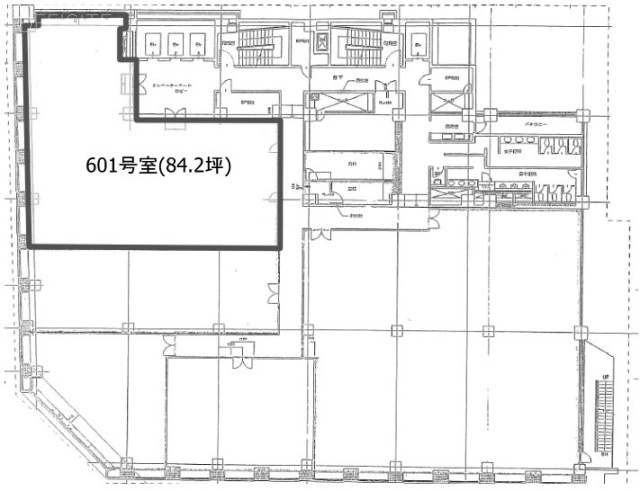 NBF虎ノ門ビル601 間取り図