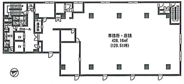 京成青戸ビル6F 間取り図