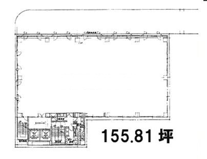 ユニゾ新川永代通りビル3F 間取り図