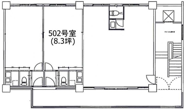 新宿司法書士会館502 間取り図