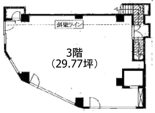 ナカメ1083F 間取り図