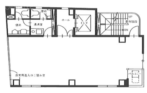 コカドビル3F 間取り図