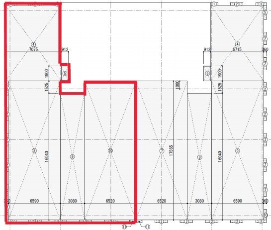 MFPR日本橋本町ビル10F 間取り図