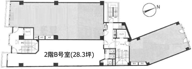 梅本ビルB 間取り図