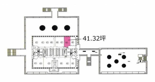 三田国際ビル2F 間取り図