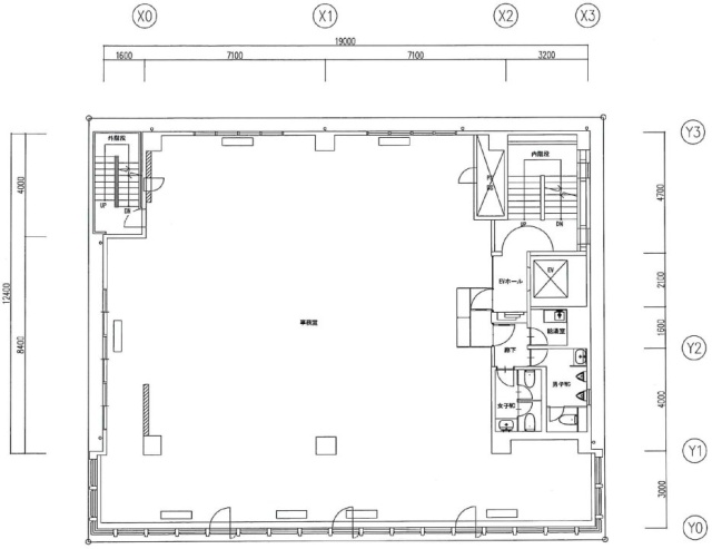 高島屋THビル北館3F 間取り図