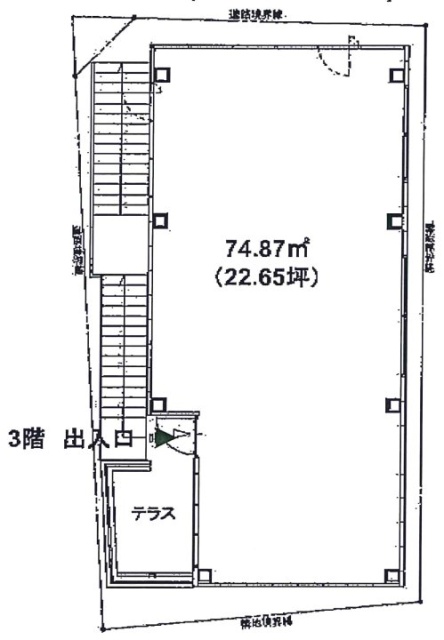 フィル・パーク東松原ビル3F 間取り図