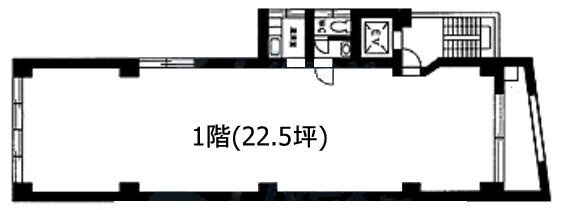 向井ビル1F 間取り図