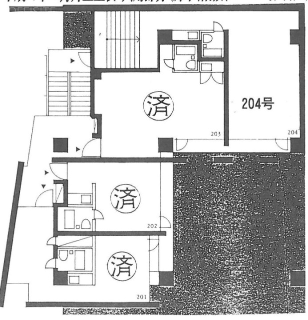 メトロサビル204 間取り図