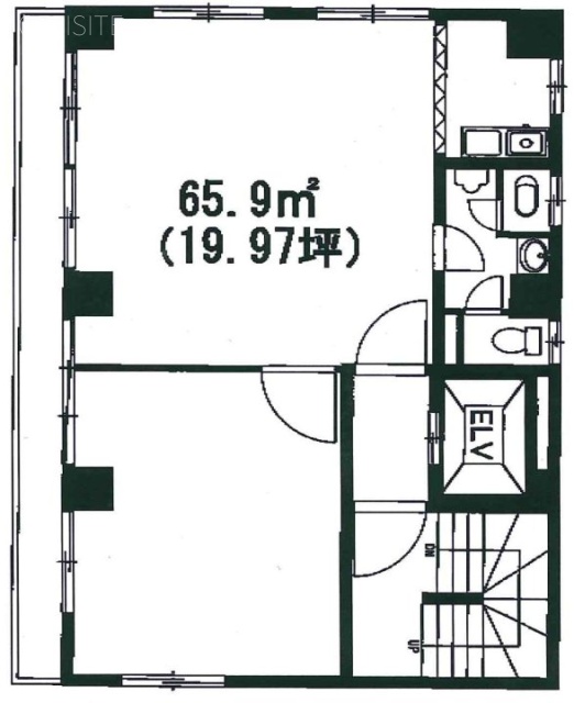 髙進ビル6F 間取り図