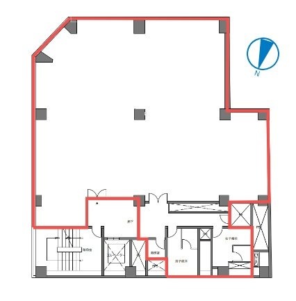 坂田ビル4F 間取り図