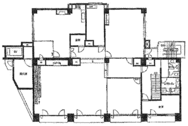 ハイライフ日暮里3F 間取り図