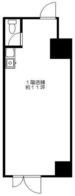 ストーク北新宿D 間取り図