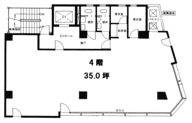 木村ビル4F 間取り図