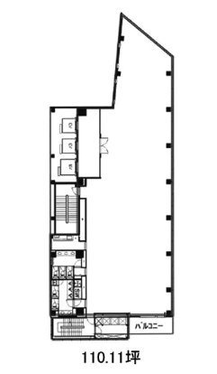 第1スカイビル2F 間取り図