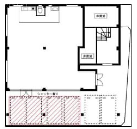 IKKビル1F 間取り図