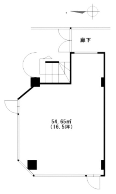 小倉ビル2F 間取り図