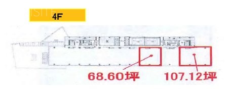 コンカード横浜4F 間取り図