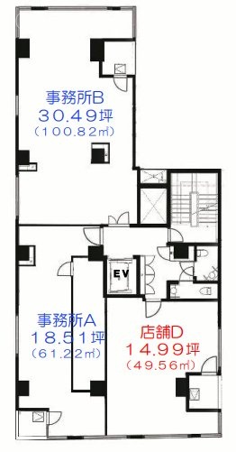 MID横濱元町A 間取り図