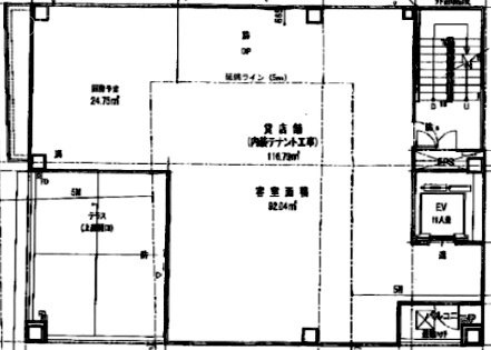 シャロム西麻布7F 間取り図