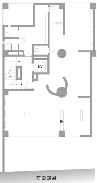 表参道4217ビル2F 間取り図