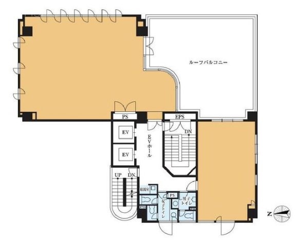 VORT芝浦WaterFront7F 間取り図