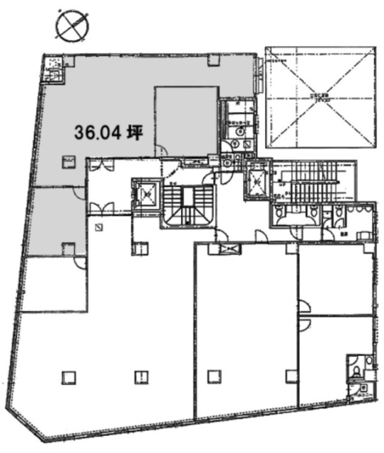 日吉ビル2F 間取り図