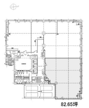 日本生命立川ビル4F 間取り図