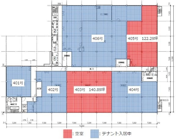 佐賀町ビル403 間取り図