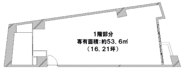 トーカン上野北キャステール1F 間取り図