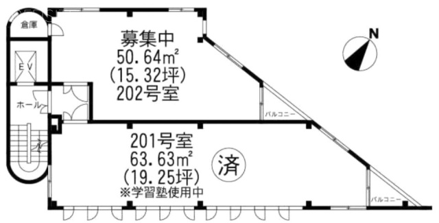 妙典K&Kエステート202 間取り図