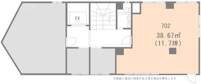 栄立新宿ビル702 間取り図