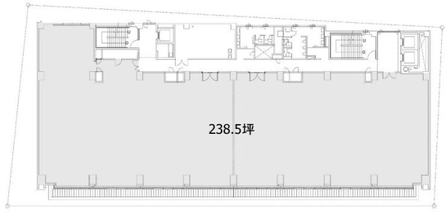 田町スクエア3F 間取り図