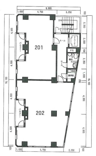 延寿御茶ノ水ビル1F 間取り図