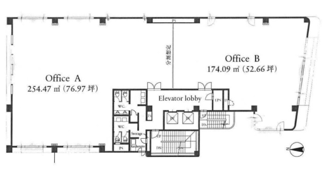 一番町SQUAREB 間取り図