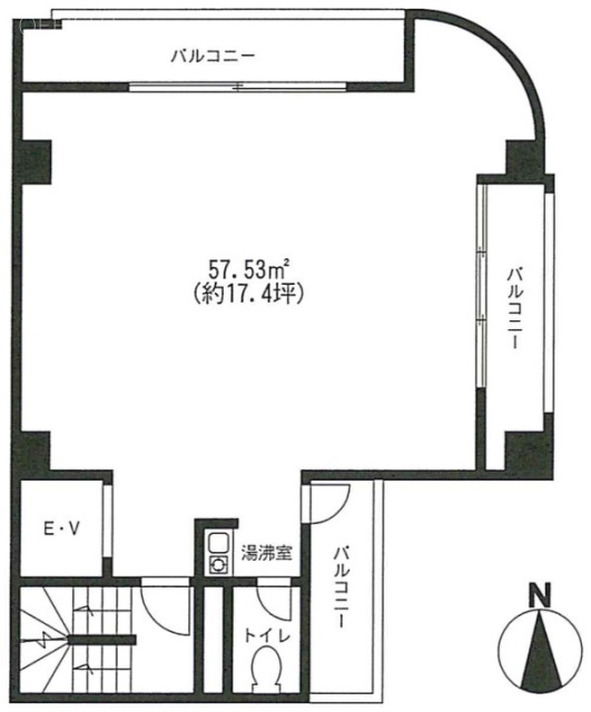 ビルプランタン6F 間取り図