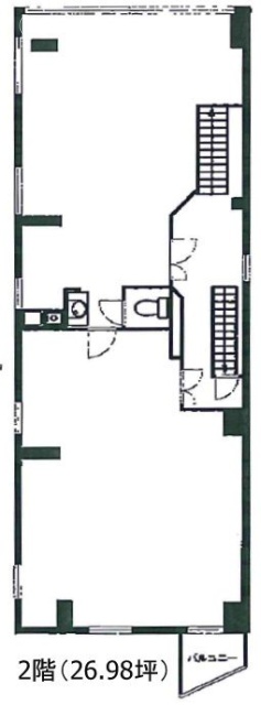 大野ビル2F 間取り図