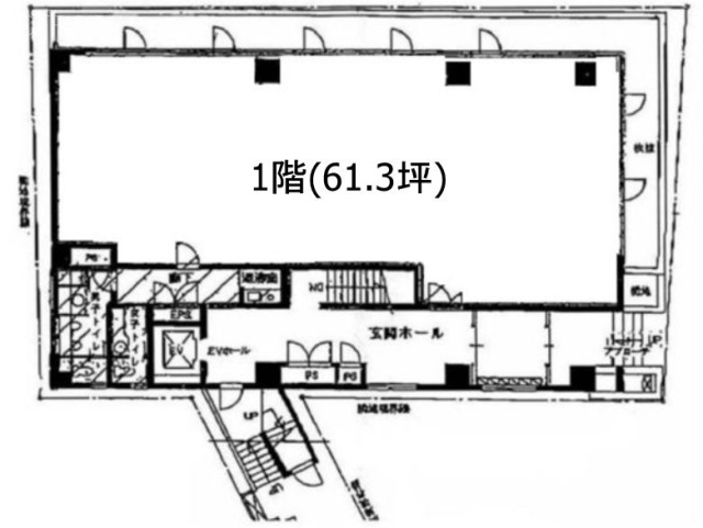 平河町共和ビル1F 間取り図