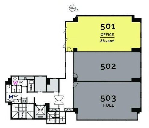 PILE kudan501 間取り図