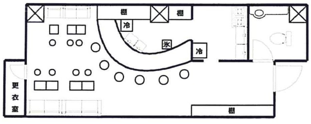 関内福島ビル4-B 間取り図