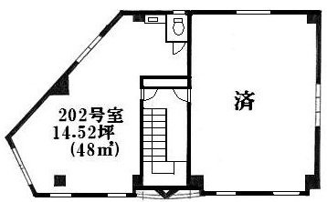 鈴木ビル202 間取り図