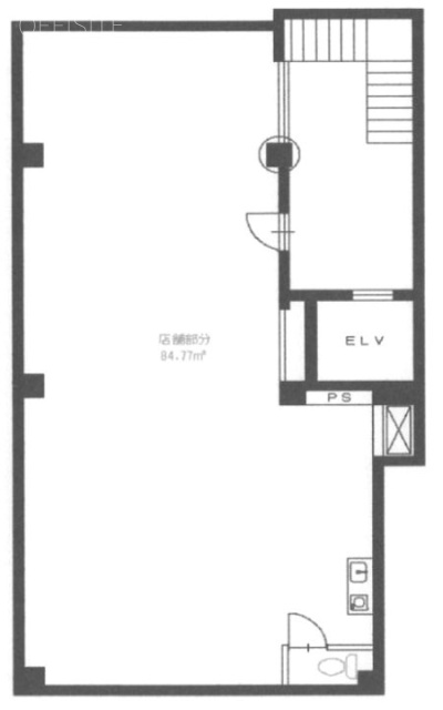 AMビルB1F 間取り図