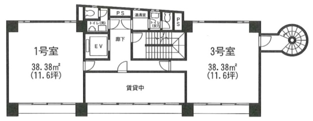 柏野ビル3 間取り図