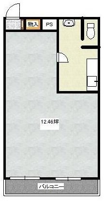 ニューハイツ青山903 間取り図
