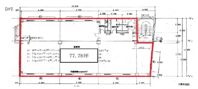 KSアクスビル2F 間取り図