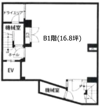 EVERビルB1F 間取り図